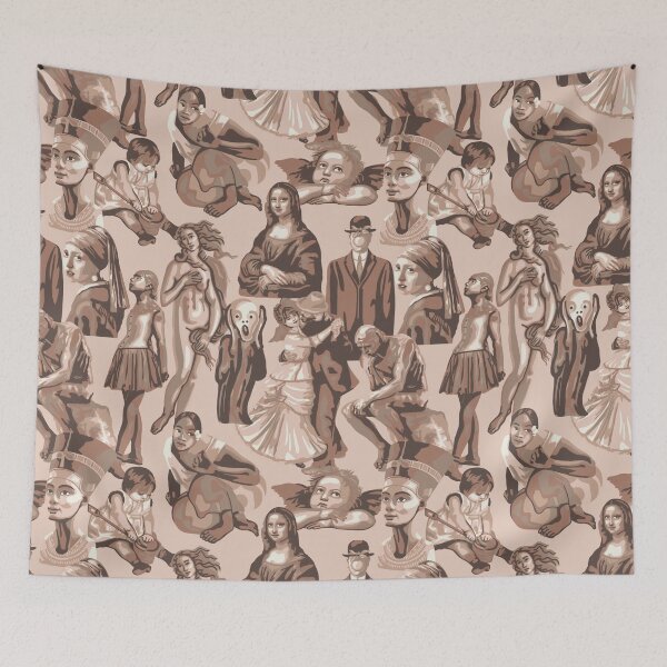Item preview, Art History in Mocha Mousse designed and sold by Unhinged Heather.