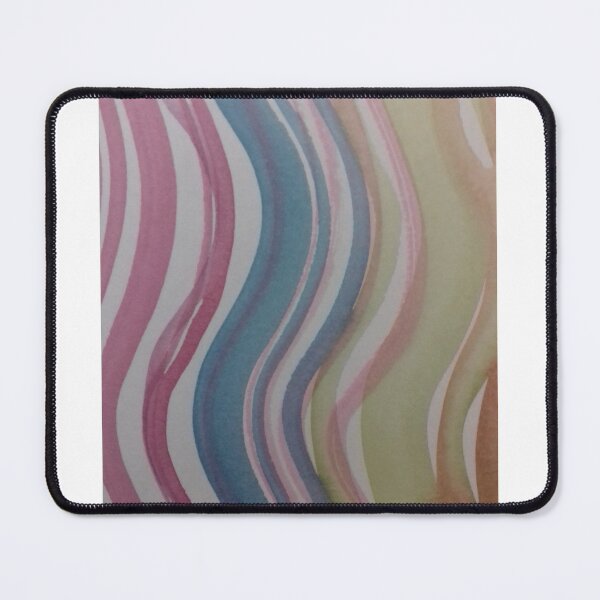 Item preview, Vertical multicoloured wave in watercolours designed and sold by Emma  Amies.