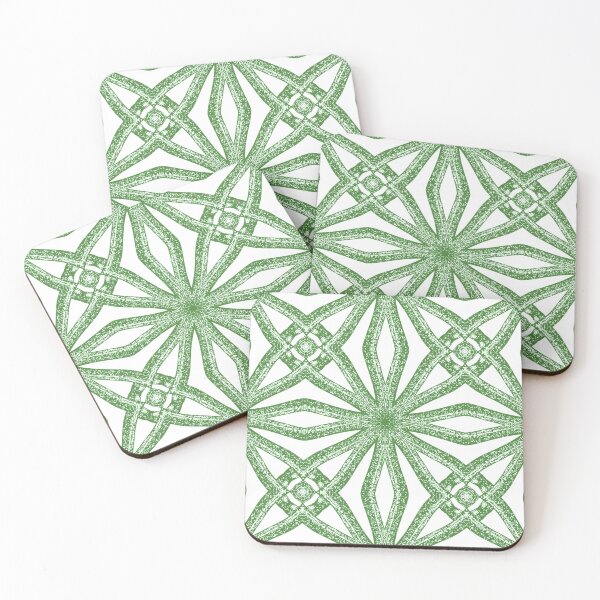 Item preview, Interlocking Circle Pattern in Vintage Style designed and sold by DelynCreates.