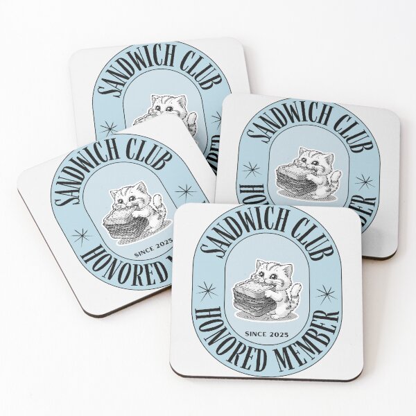 Item preview, Cat Eating Club Sandwich | Sandwich | Gobble Gala  designed and sold by Kids GobbleGala.