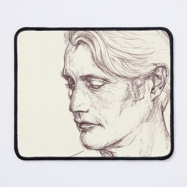 Item preview, Danish Treasure sketch in sepia tone designed and sold by Trin4ever.