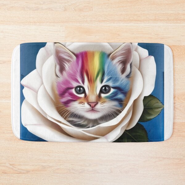 Item preview, Kitten in a Rose designed and sold by Azrabi.