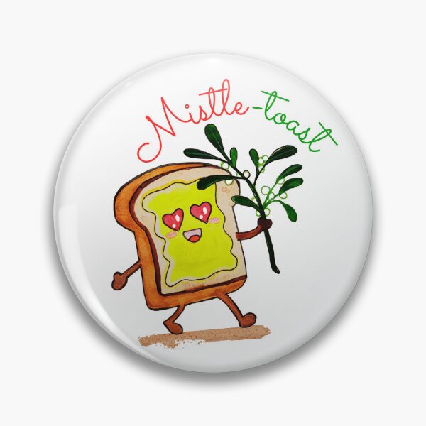 Item preview, Mistle-toast Christmas gift Mistletoe designed and sold by Ambreen09.
