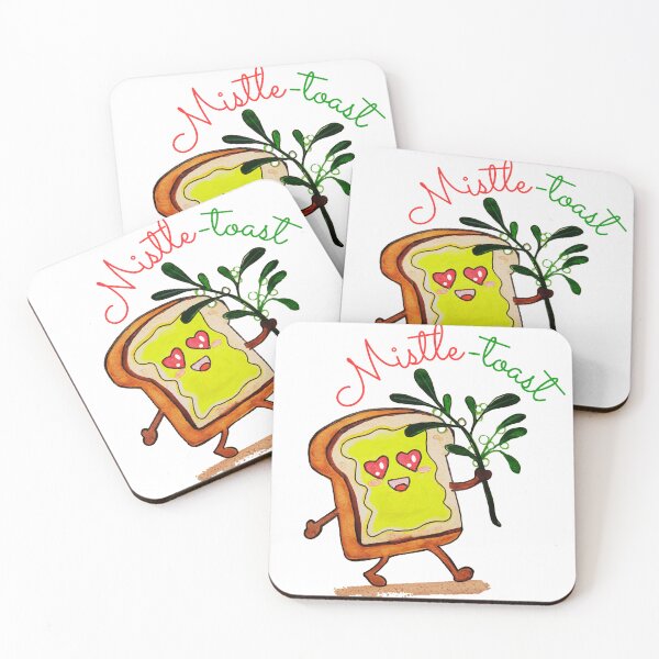 Item preview, Mistle-toast Christmas gift Mistletoe designed and sold by Ambreen09.