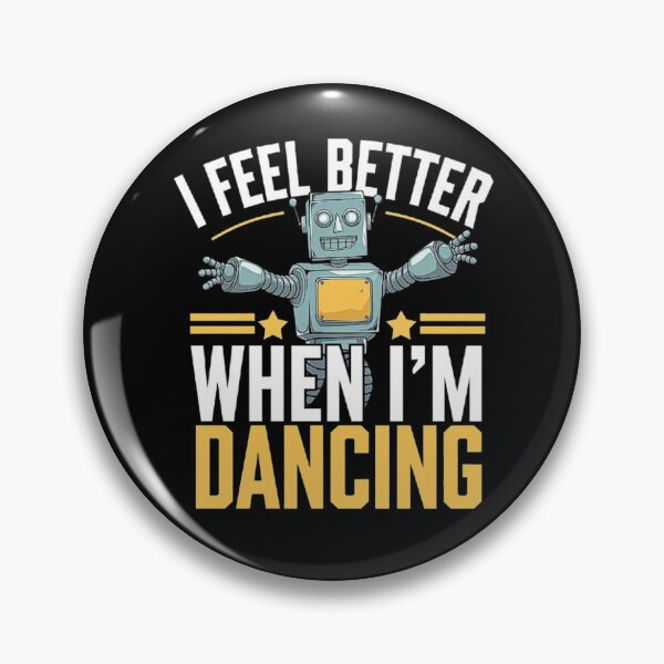 Item preview, Quirky Dancing Robot Design for Music Lovers designed and sold by love3617.