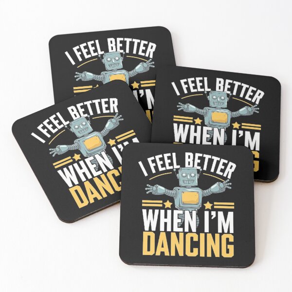 Item preview, Quirky Dancing Robot Design for Music Lovers designed and sold by love3617.