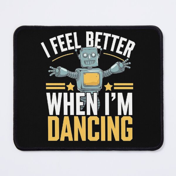 Item preview, Quirky Dancing Robot Design for Music Lovers designed and sold by love3617.
