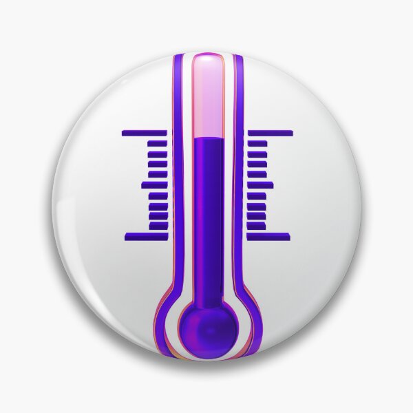 Item preview, Classic Thermometer Icon Symbol Design VI designed and sold by PunktLE.