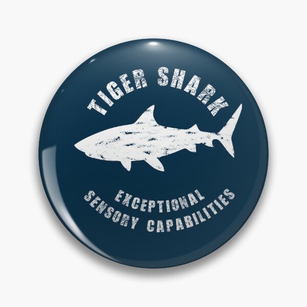 Item preview, Tiger Shark - Exceptional Sensory Capabilities, Unique designed and sold by villacreativa.