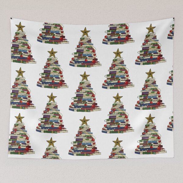 Item preview, Bookmas tree designed and sold by inkwolfdesigns.