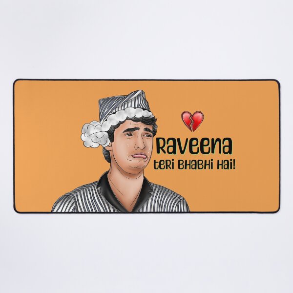 Item preview, Classic 90’s Bollywood comedy movie fun art  designed and sold by AN DESIGN STUDIO.