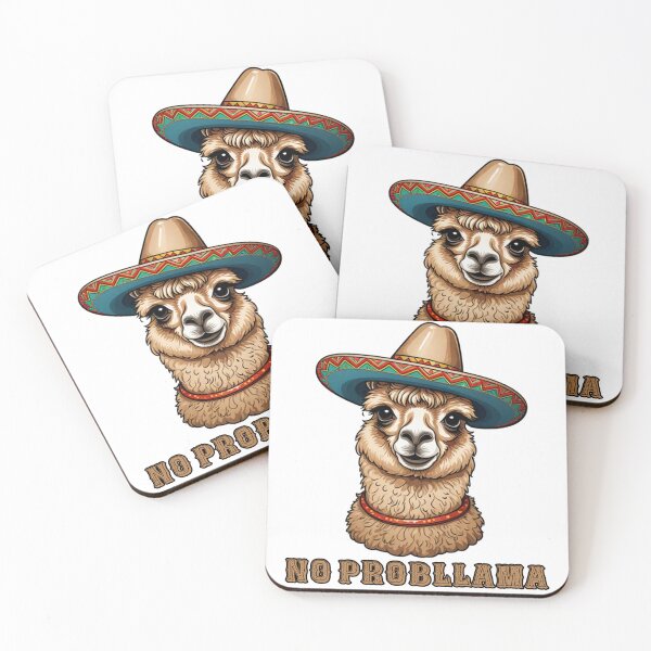 Item preview, No Probllama: Fiesta-Ready Fun designed and sold by SketchOnScreen.
