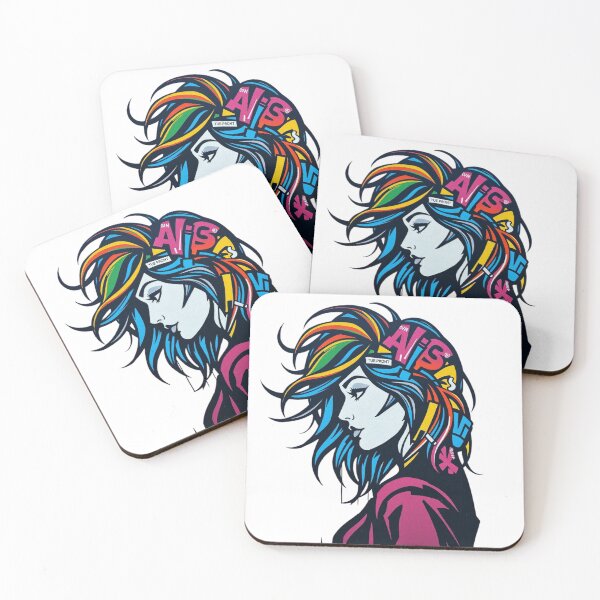 Item preview, Vivid Pop Art Profile designed and sold by becauseturkey.