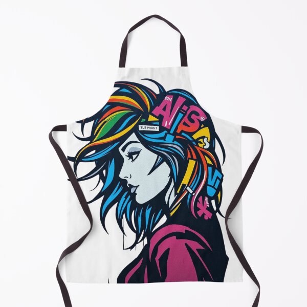 Item preview, Vivid Pop Art Profile designed and sold by becauseturkey.