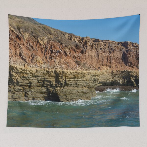 Item preview, Tide Pools and Cliffs, Point Lomas, California designed and sold by SafariByMarisa.