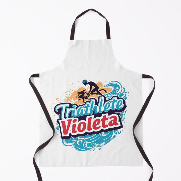 Item preview, Dynamic Triathlete Violeta - Swim, Bike, Run designed and sold by Triathlongram.