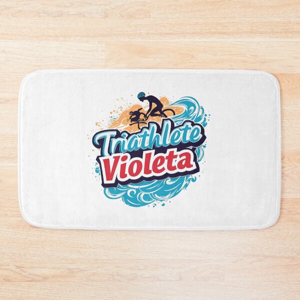 Item preview, Dynamic Triathlete Violeta - Swim, Bike, Run designed and sold by Triathlongram.
