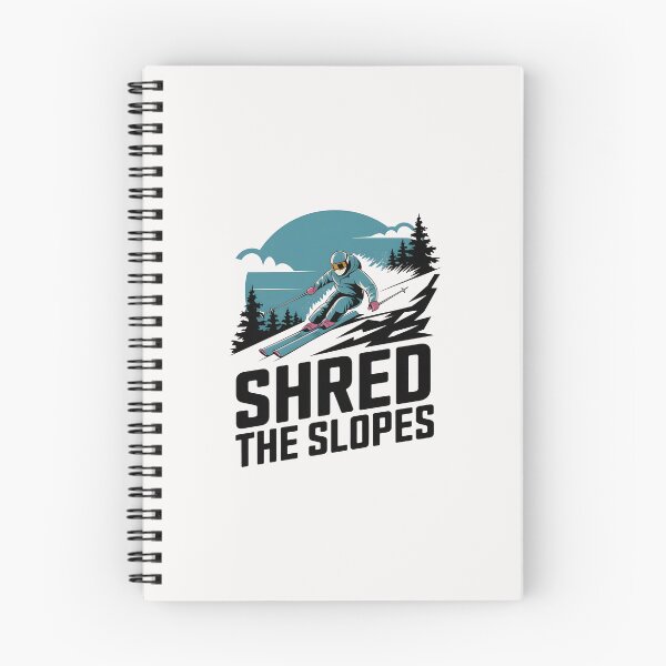 Item preview, Shred the slopes winter sports designed and sold by FriendlyLlama.
