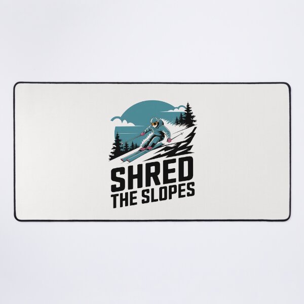 Item preview, Shred the slopes winter sports designed and sold by FriendlyLlama.