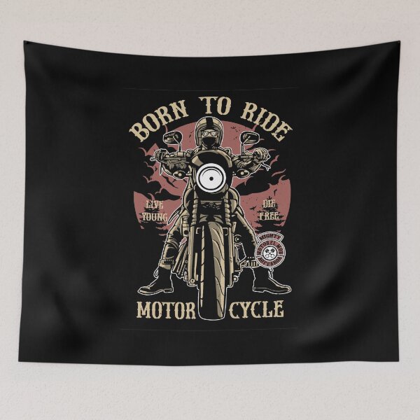 Item preview, Born To Ride - Motorbike designed and sold by MCYouTube.