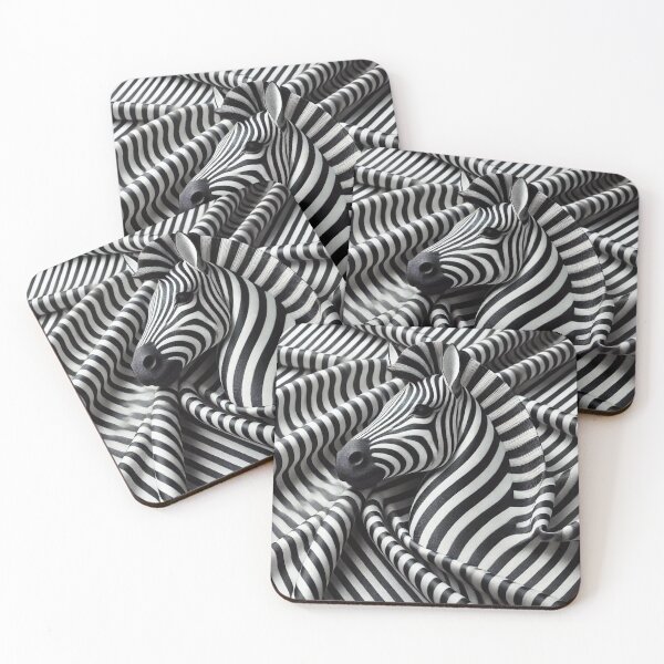 Item preview, zebra pattern designed and sold by blackwhiteblue.
