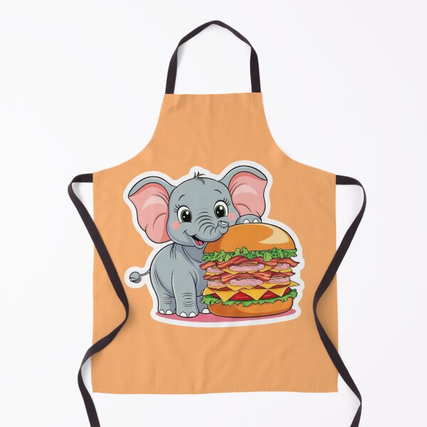 Item preview, Elephant Eating Club Sandwich | Sandwich | Gobble Gala designed and sold by Kids GobbleGala.