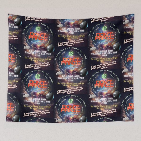 Item preview, Don't Panic designed and sold by TwistsbyOliver.