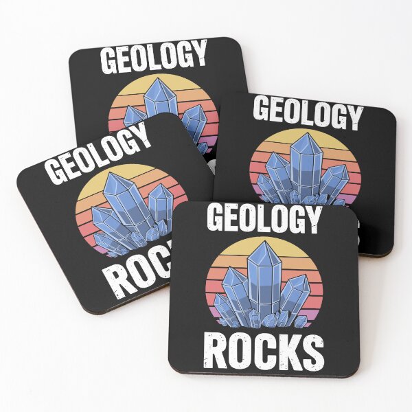 Item preview, Entusiastas de la geología Estilo retro Cristal geométrico designed and sold by InsanseCreation.