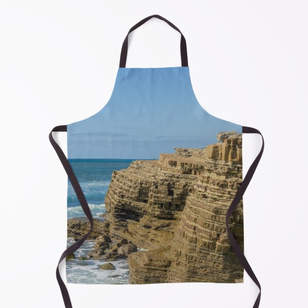 Item preview, Pretty Sedimentary Cliffs at Point Lomas, California designed and sold by SafariByMarisa.