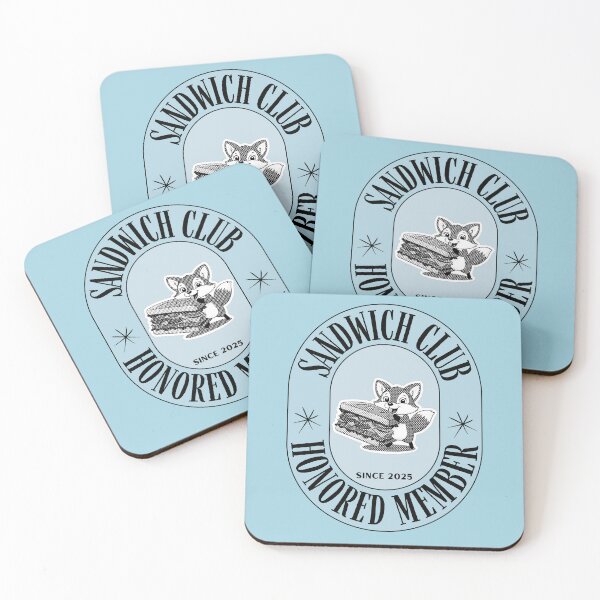 Item preview, Fox Eating Club Sandwich | Sandwich | Gobble Gala  designed and sold by Kids GobbleGala.