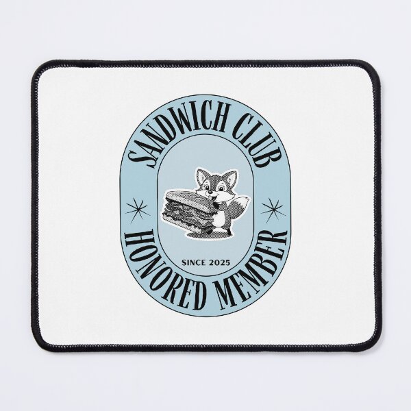 Item preview, Fox Eating Club Sandwich | Sandwich | Gobble Gala designed and sold by Kids GobbleGala.