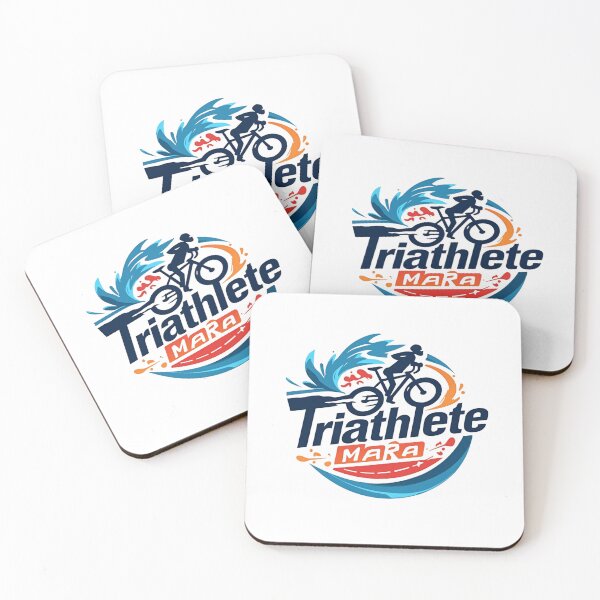 Item preview, Dynamic Triathlete Mara - Swim, Bike, Run designed and sold by Triathlongram.