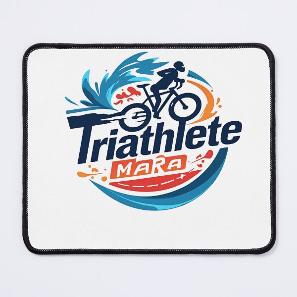 Item preview, Dynamic Triathlete Mara - Swim, Bike, Run designed and sold by Triathlongram.