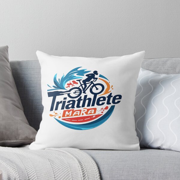 Item preview, Dynamic Triathlete Mara - Swim, Bike, Run designed and sold by Triathlongram.