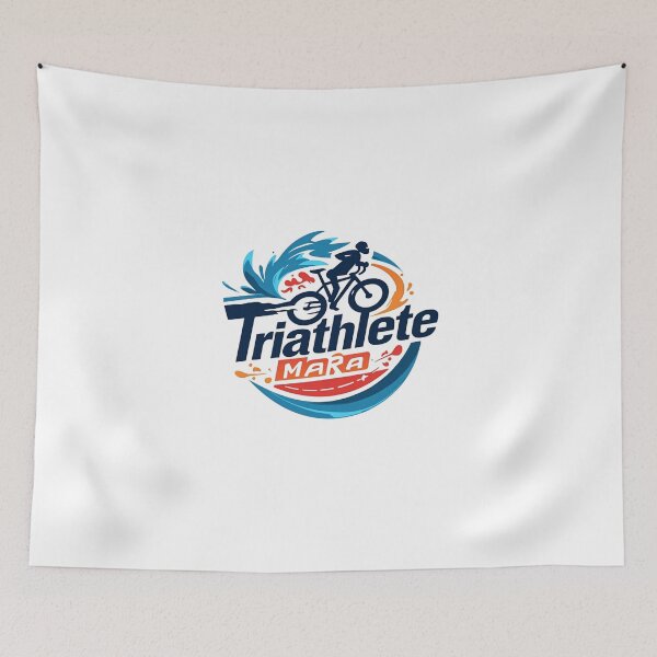Item preview, Dynamic Triathlete Mara - Swim, Bike, Run designed and sold by Triathlongram.