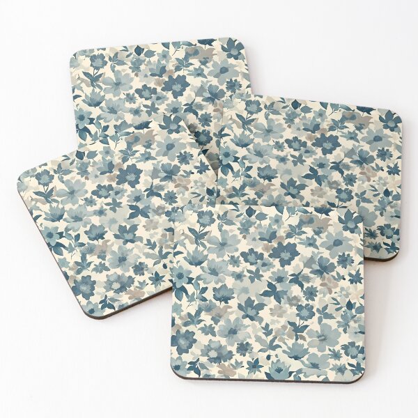 Item preview, Blue Floral Camouflage designed and sold by AOCollections.