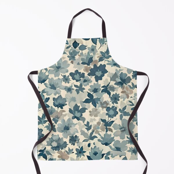 Item preview, Blue Floral Camouflage designed and sold by AOCollections.