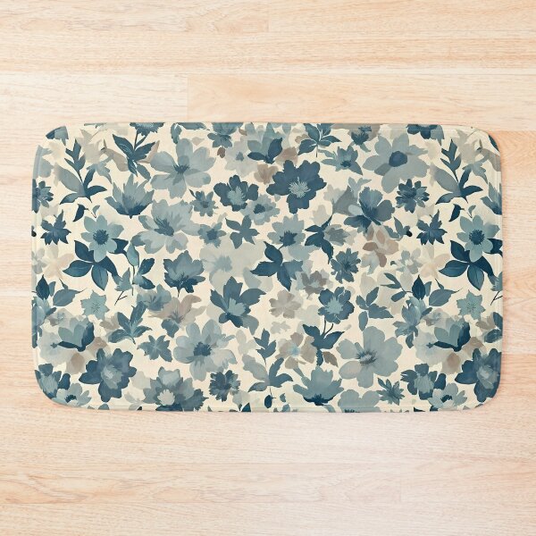 Item preview, Blue Floral Camouflage designed and sold by AOCollections.