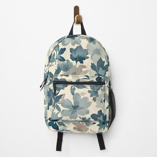 Item preview, Blue Floral Camouflage designed and sold by AOCollections.