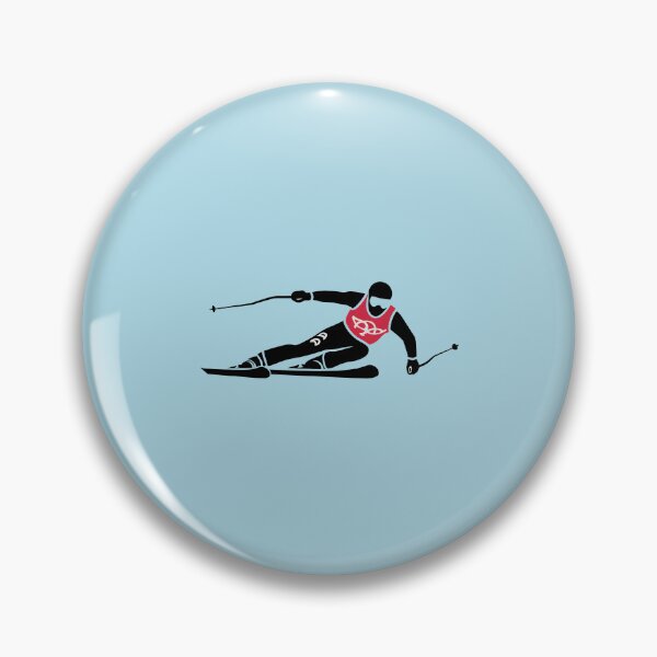 Item preview, Ski slalom winter sports designed and sold by FriendlyLlama.