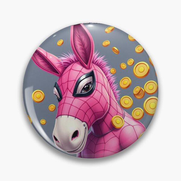 Item preview, PINK DONKEY_D125 designed and sold by DONKYCOIN.