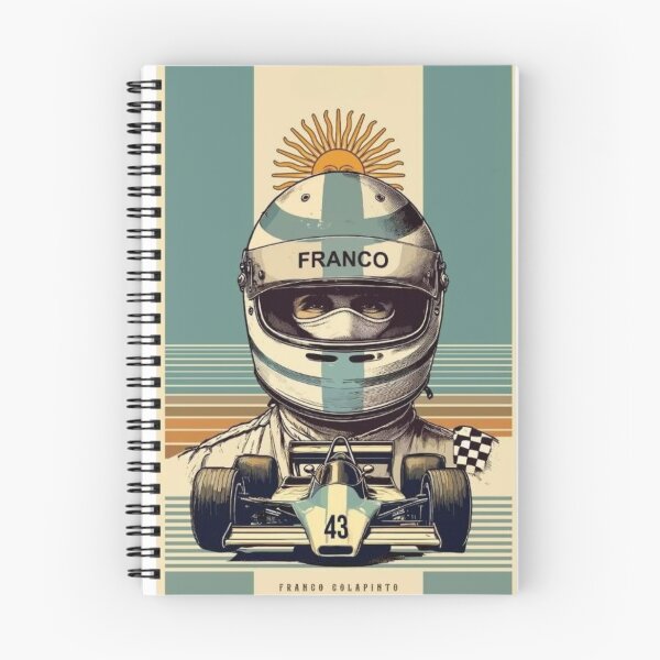 Item preview, Franco Colapinto Illustration designed and sold by MotoMavericks.