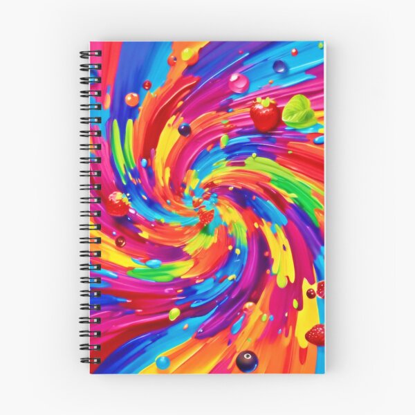 Item preview, Colorful Fruit Vortex designed and sold by Health And Fitness Posts e-Store.