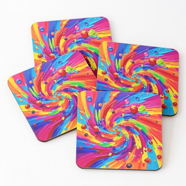 Item preview, Colorful Fruit Vortex designed and sold by Health And Fitness Posts e-Store.