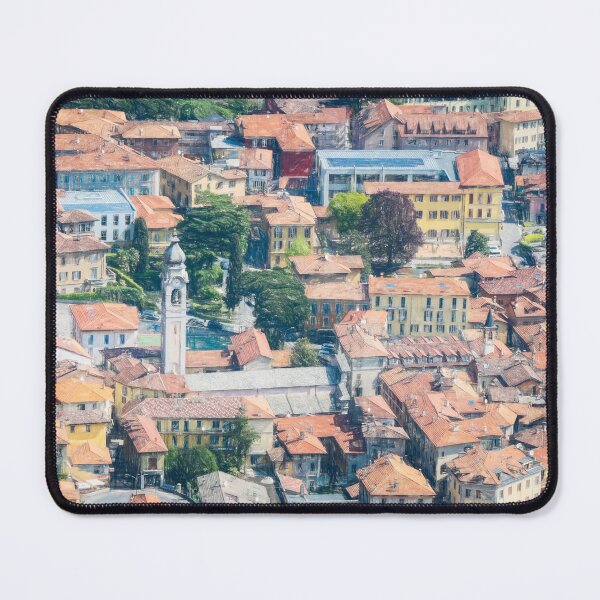 Item preview, Rooftops of Menaggio Lake Como Italy Artistic designed and sold by PhotoArt by Joan Carroll.
