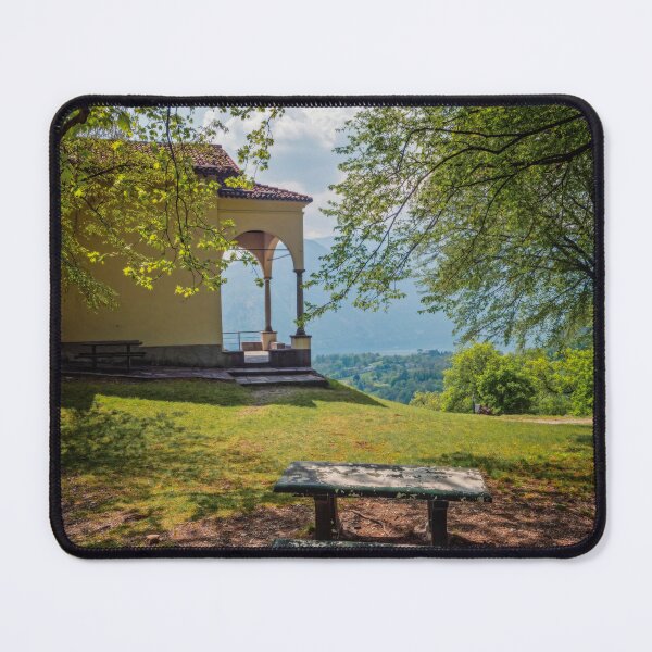 Item preview, A Picnic at San Martino Church in Lake Como designed and sold by PhotoArt by Joan Carroll.