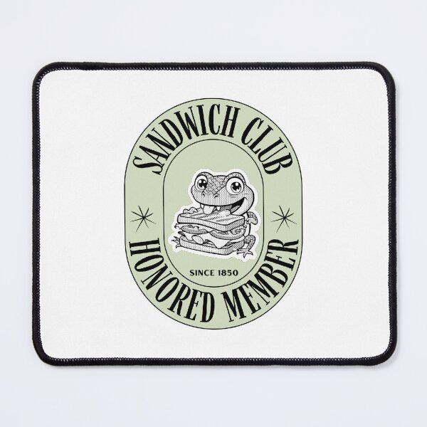 Item preview, Frog Eating Club Sandwich | Sandwich | Gobble Gala  designed and sold by Kids GobbleGala.