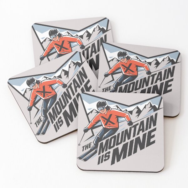 Item preview, The mountain is mine winter sports designed and sold by FriendlyLlama.