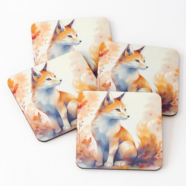 Item preview, Magical Kitsune: Mystical Fox Spirit Art designed and sold by CharlieMakes.