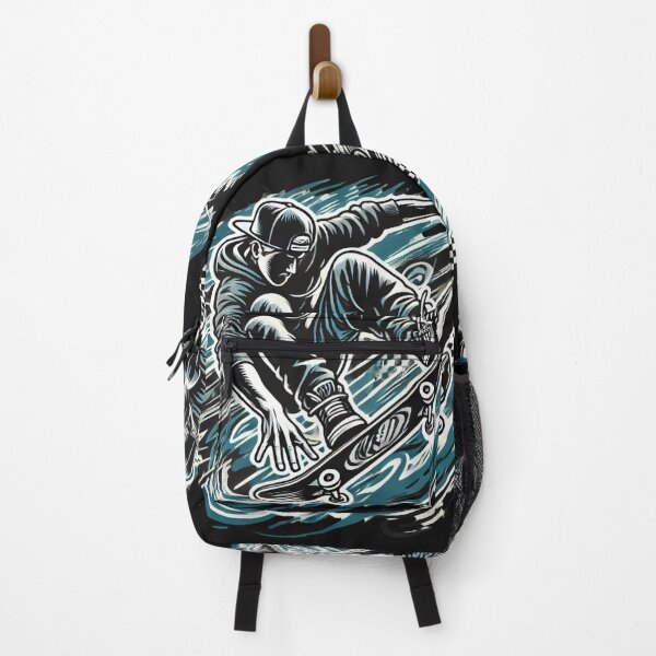 Item preview, Skateboarding in Motion - Edgy Graffiti Art designed and sold by Desireehaz.